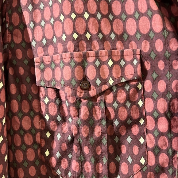 Roberto Cavalli Button up Pattern dress shirt Size XXL - Picture 2 of 4